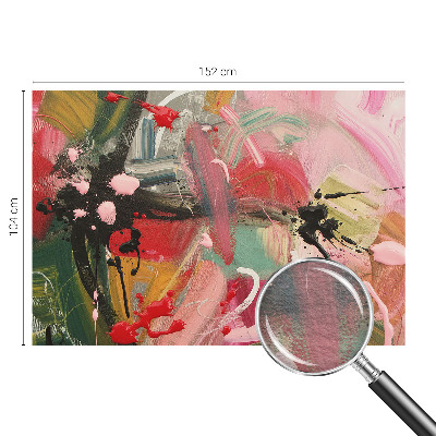 Vlies fototapet Farverigt kaos