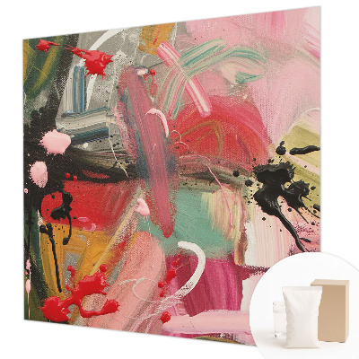 Vlies fototapet Farverigt kaos