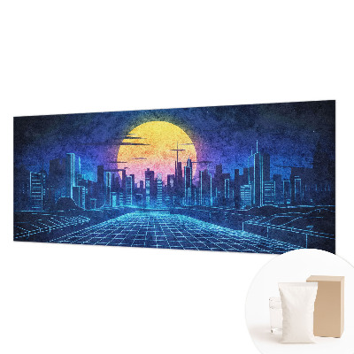 Tapet Futuristisk landskab