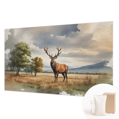 Tapet væg Majestætisk hjort