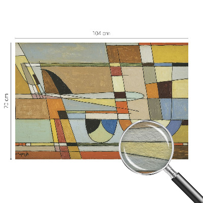 Fototapet soveværelse Geometrisk harmoni