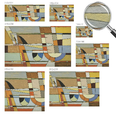 Fototapet soveværelse Geometrisk harmoni