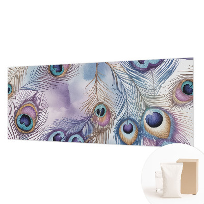 Fototapet efter mål Påfuglefjer