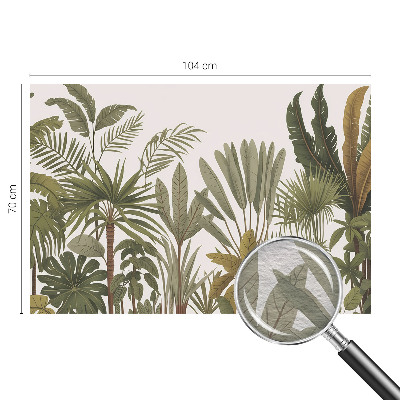 Vlies fototapet Eksotiske blade