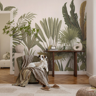 Vlies fototapet Eksotiske blade