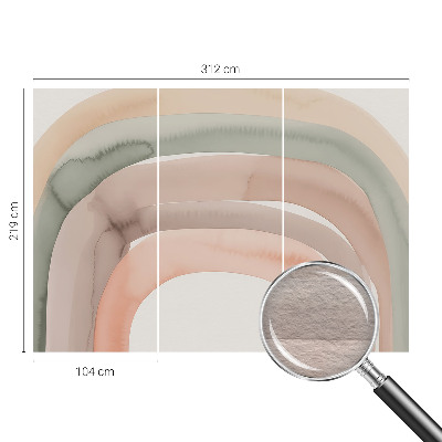 Fotovæg Regnbuebuer