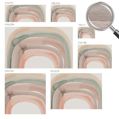 Fotovæg Regnbuebuer