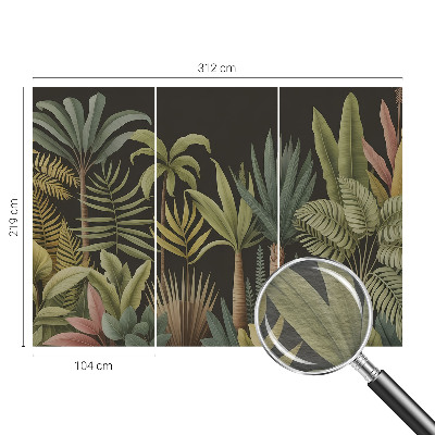 Væg tapet Tropisk jungle