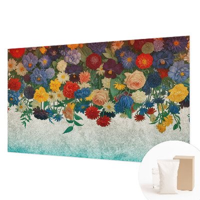 Fototapet børneværelse Farverige blomster