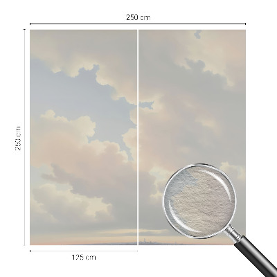 Fototapet til børn med motiver af en pastelhimmel