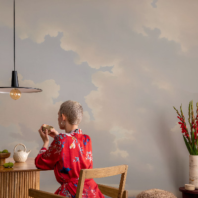 Fototapet til børn med motiver af en pastelhimmel