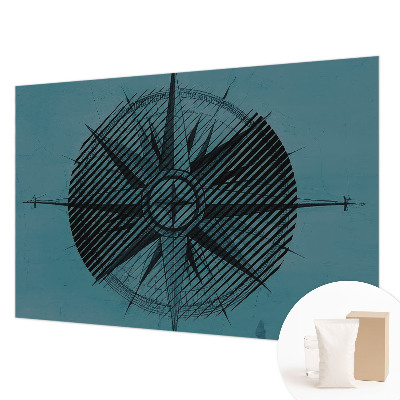 Fototapet på mål Marinekompas