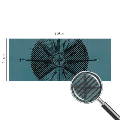 Fototapet på mål Marinekompas