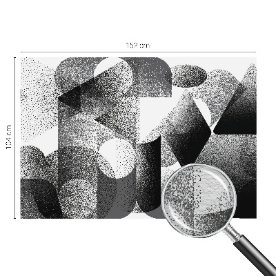 Høj kvalitet fototapet Geometriske former