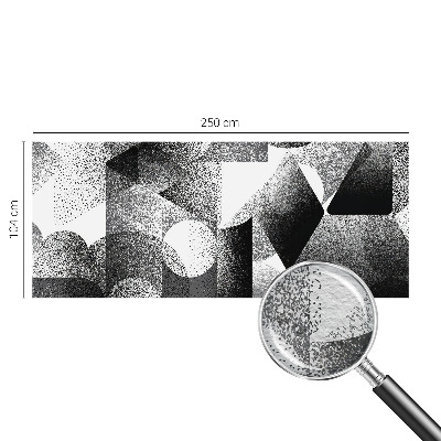 Høj kvalitet fototapet Geometriske former