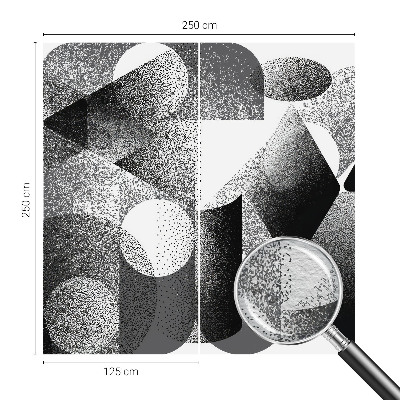 Høj kvalitet fototapet Geometriske former