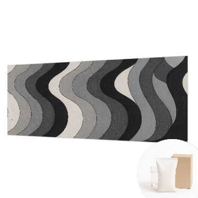 Foto tapet Grå bølger