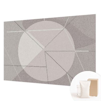 Vlies fototapet med abstrakt geometrisk motiv