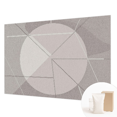 Vlies fototapet med abstrakt geometrisk motiv