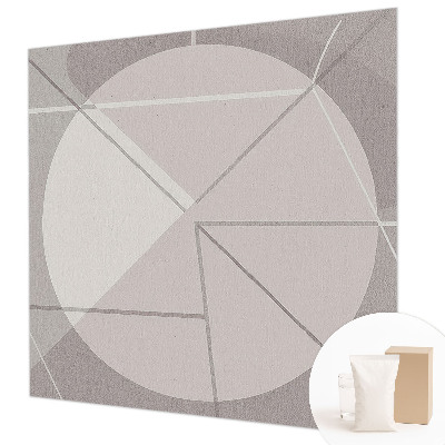 Vlies fototapet med abstrakt geometrisk motiv