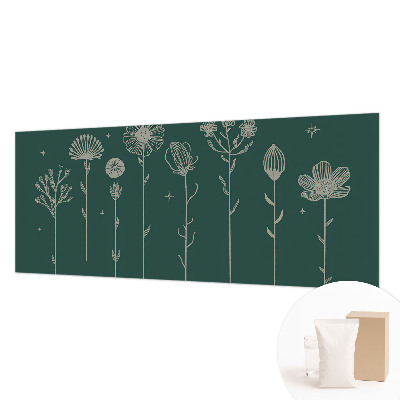 Fotostat med diskret blomstermotiv