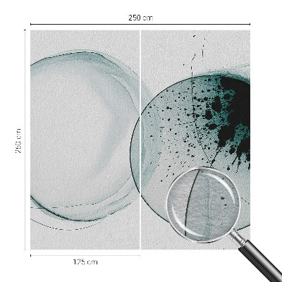 Tapet Grønne cirkler