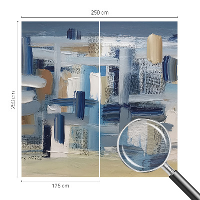 Fototapet soveværelse Abstraktionspensler