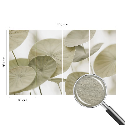Fotovæg stue Naturlig elegance