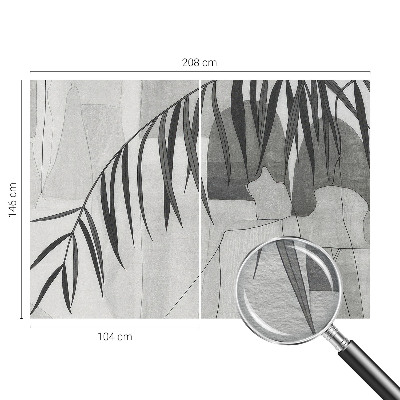 Fototapet børneværelse Abstrakt palme