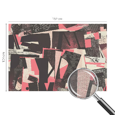 Fototapet til børn Geometrisk collage