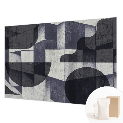 Fototapet på mål med geometrisk symmetri