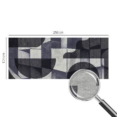 Fototapet på mål med geometrisk symmetri