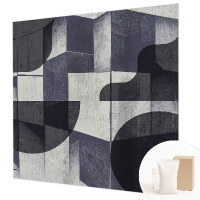 Fototapet på mål med geometrisk symmetri