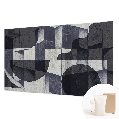 Fototapet på mål med geometrisk symmetri