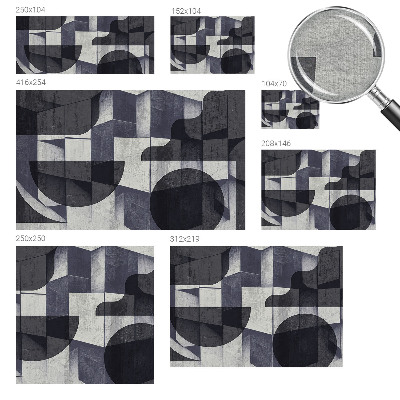 Fototapet på mål Geometrisk symmetri