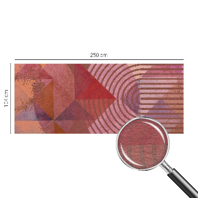 Høj kvalitet fototapet Abstrakte former