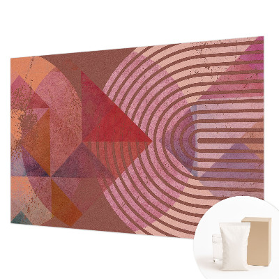 Høj kvalitet fototapet Abstrakte former