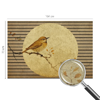 Modern fototapet Harmonifugl