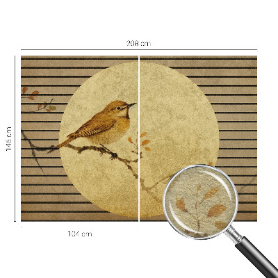 Modern fototapet Harmonifugl