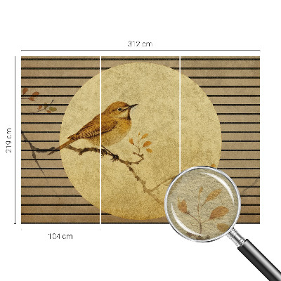 Modern fototapet Harmonifugl