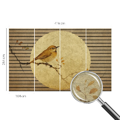 Modern fototapet Harmonifugl