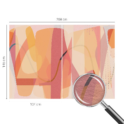 Vlies fototapet Farverig abstraktion