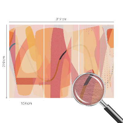 Vlies fototapet Farverig abstraktion