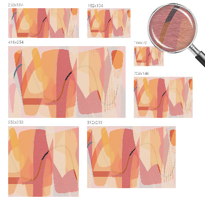 Vlies fototapet Farverig abstraktion