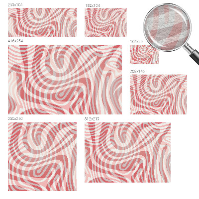 Fototapet Bølgede linjer