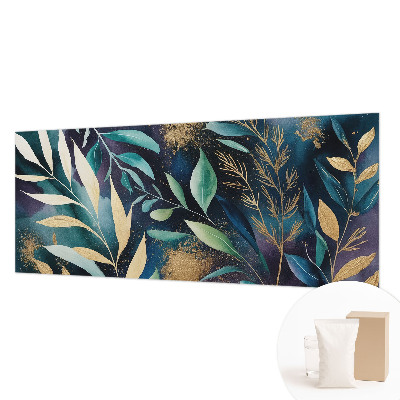 Fotostat med motiv af botaniske blade