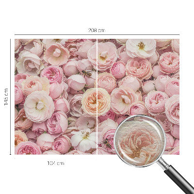 Væg tapet Smukke blomster