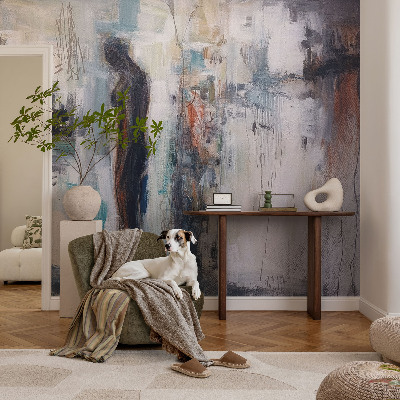 Fototapet børneværelse med en mystisk figur