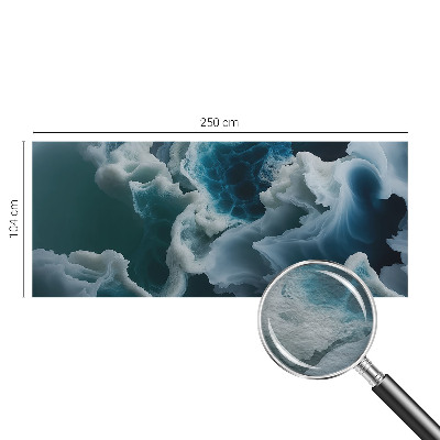 Fotovæg soveværelse Havbølger