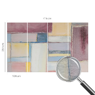 Fototapet på mål Geometriske former